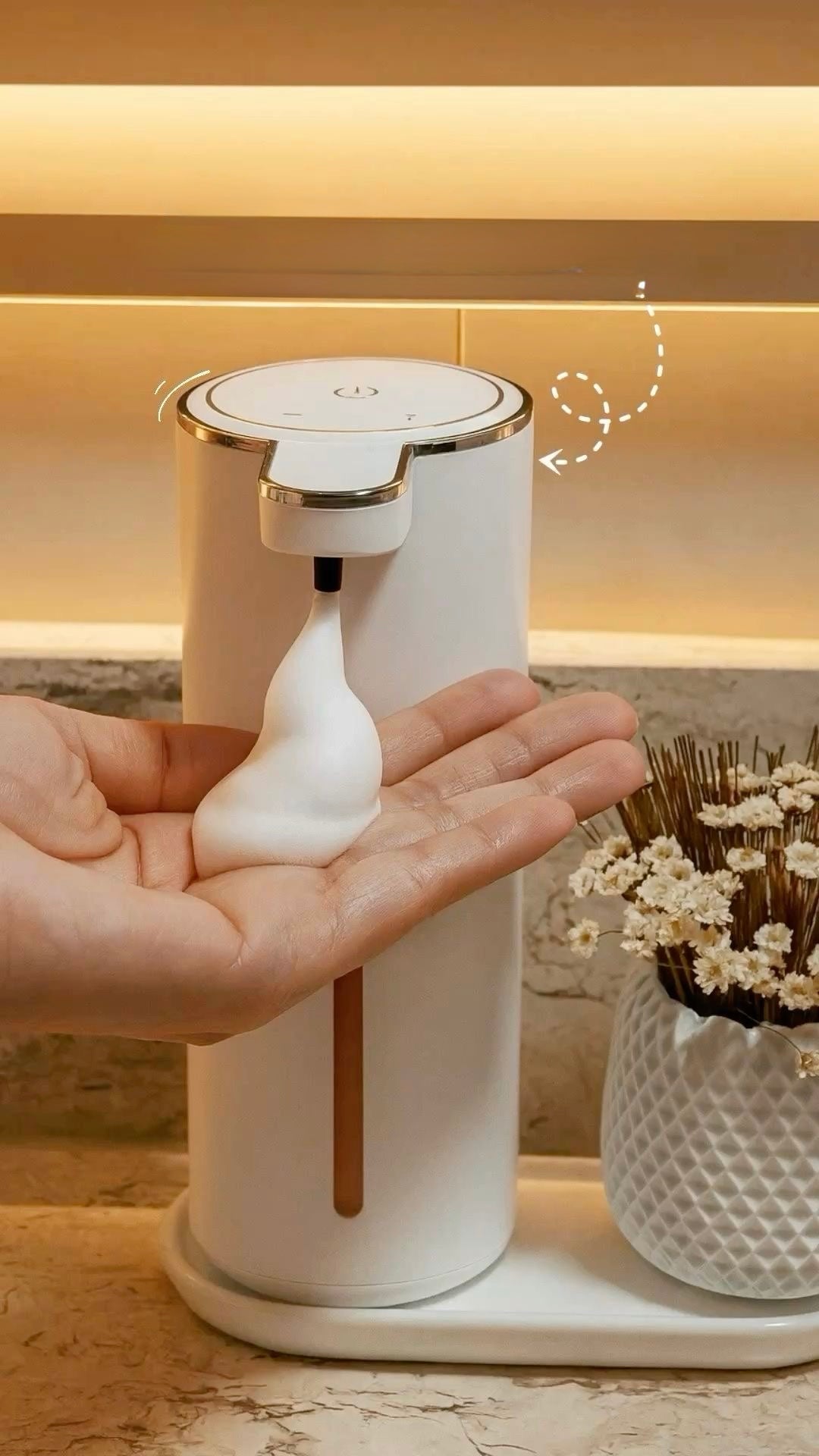 Dispensador Automatico Jabon En Espuma